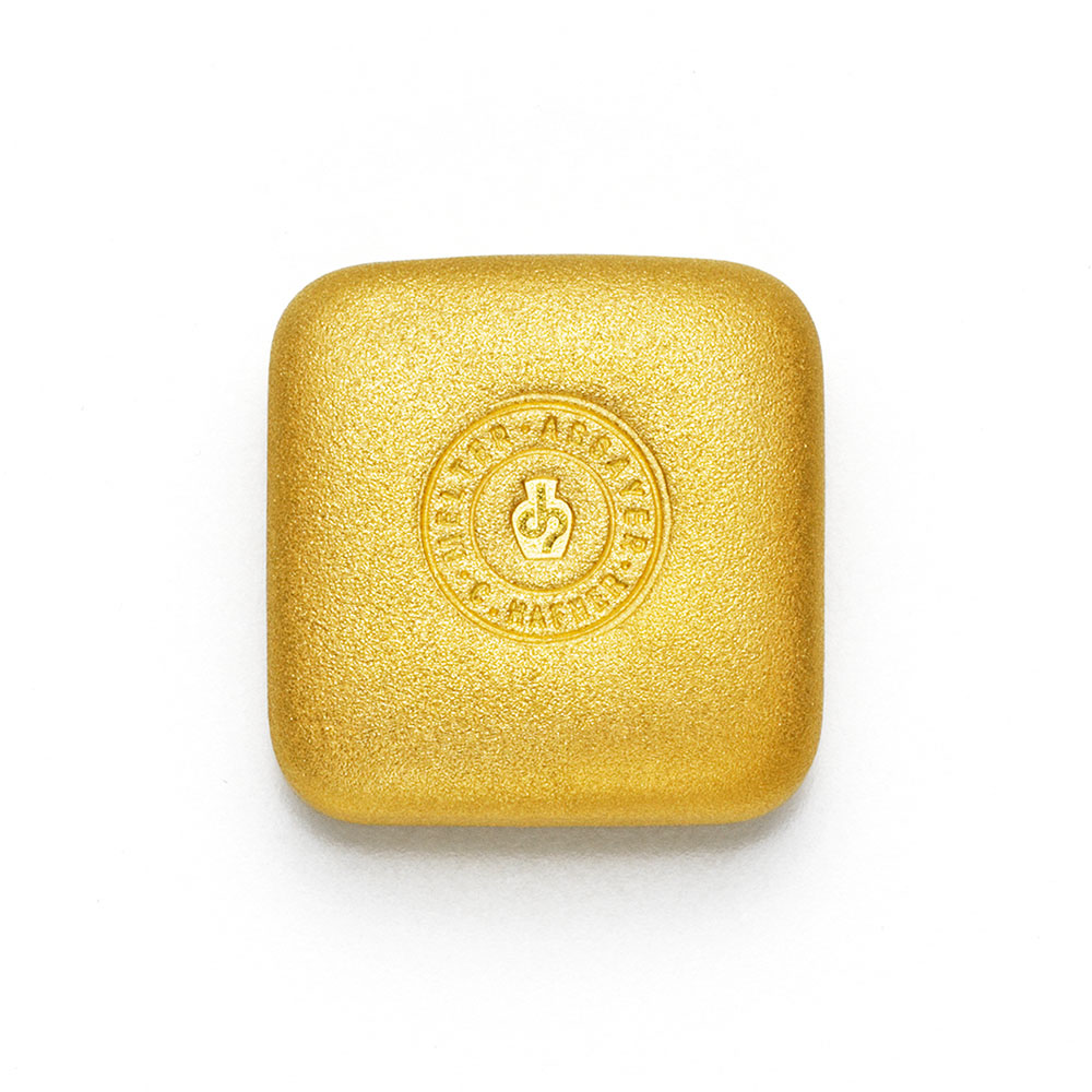 50 gramm Feingoldbarren gegossen – Bild 3
