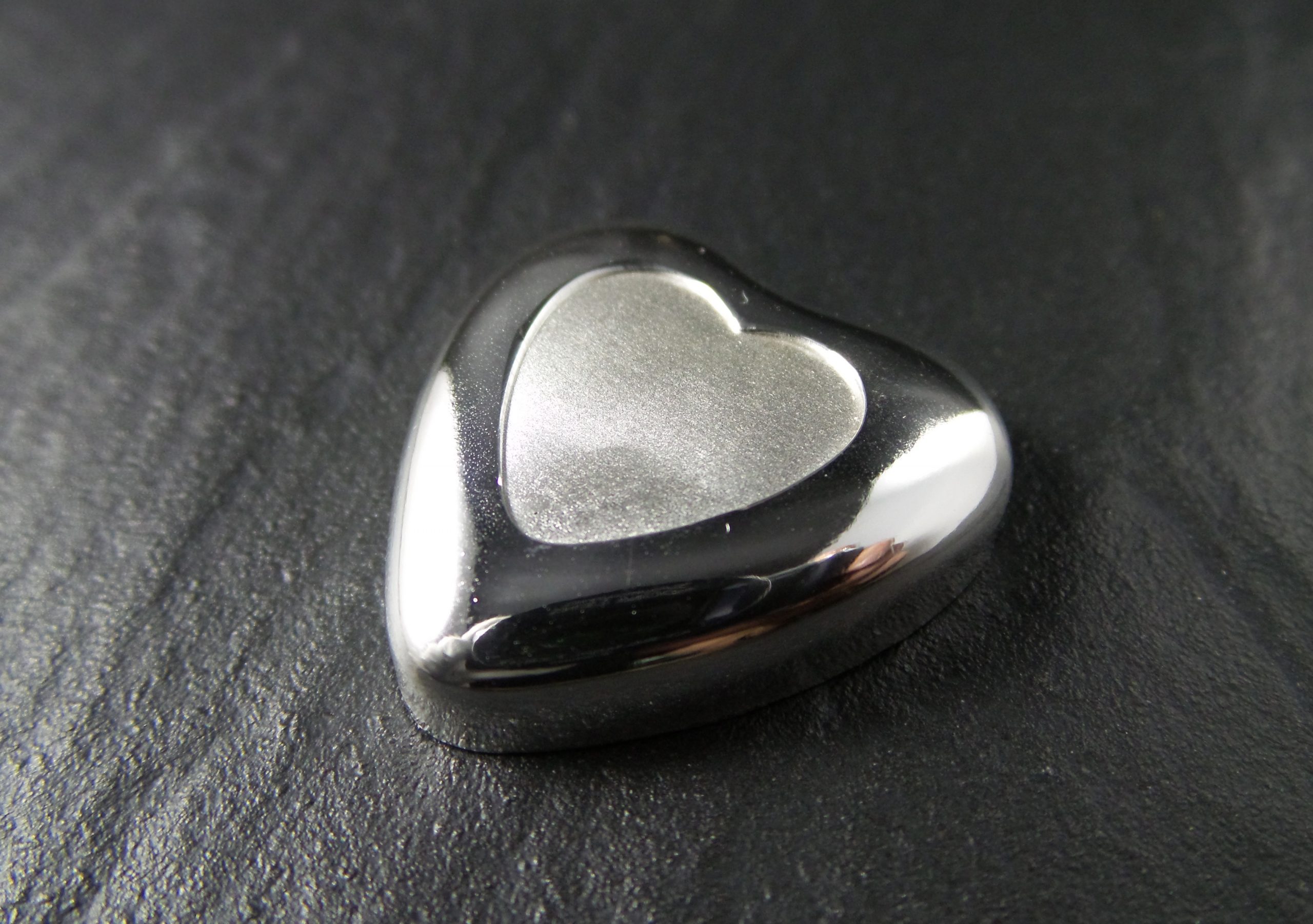 50 Gramm Feinsilberbarren Herzform – Bild 2