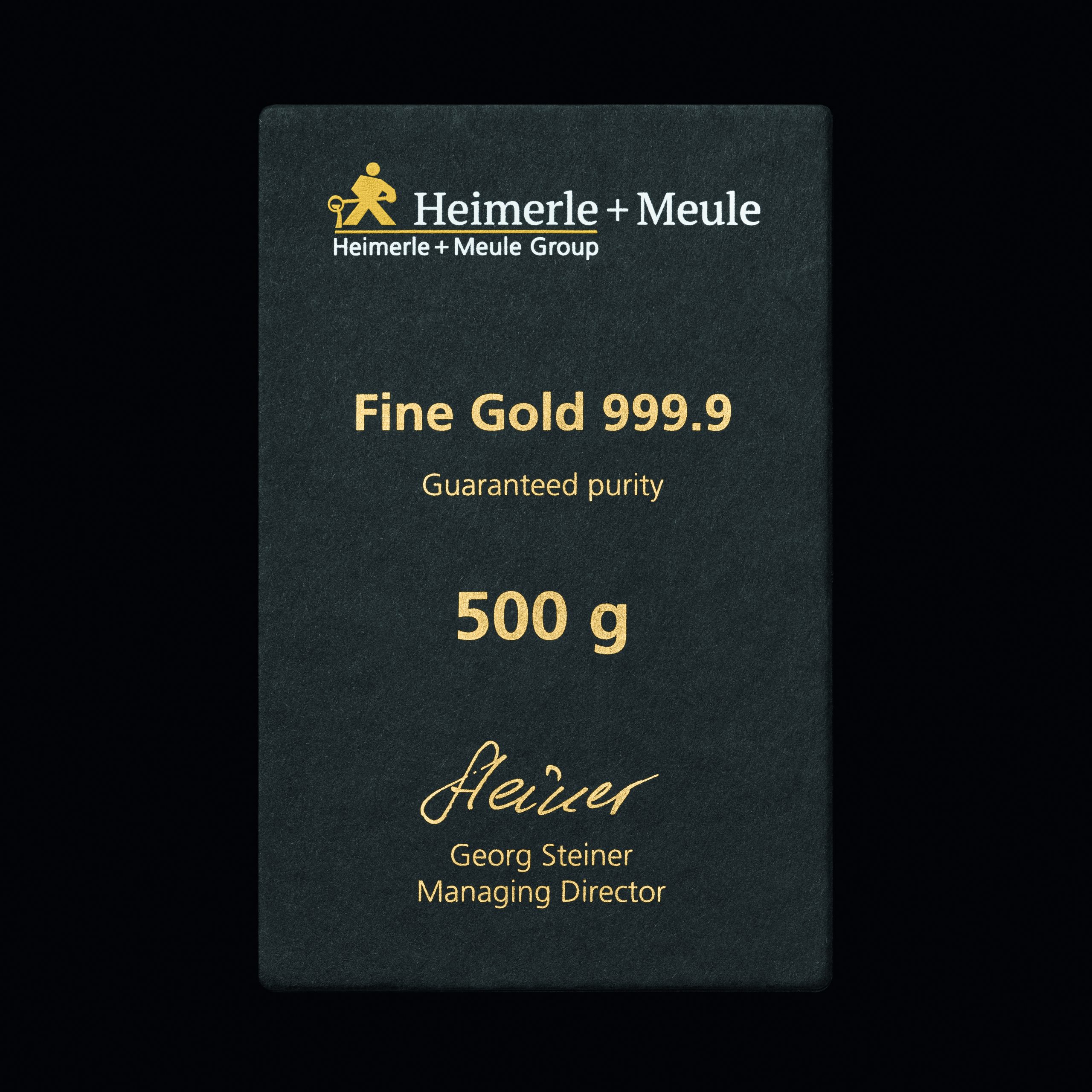 500 gramm Feingoldbarren gegossen – Bild 2